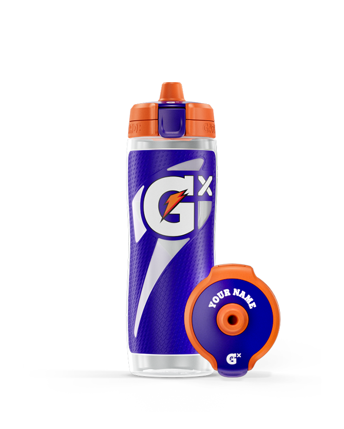 Gx Bottle with personalized lid
