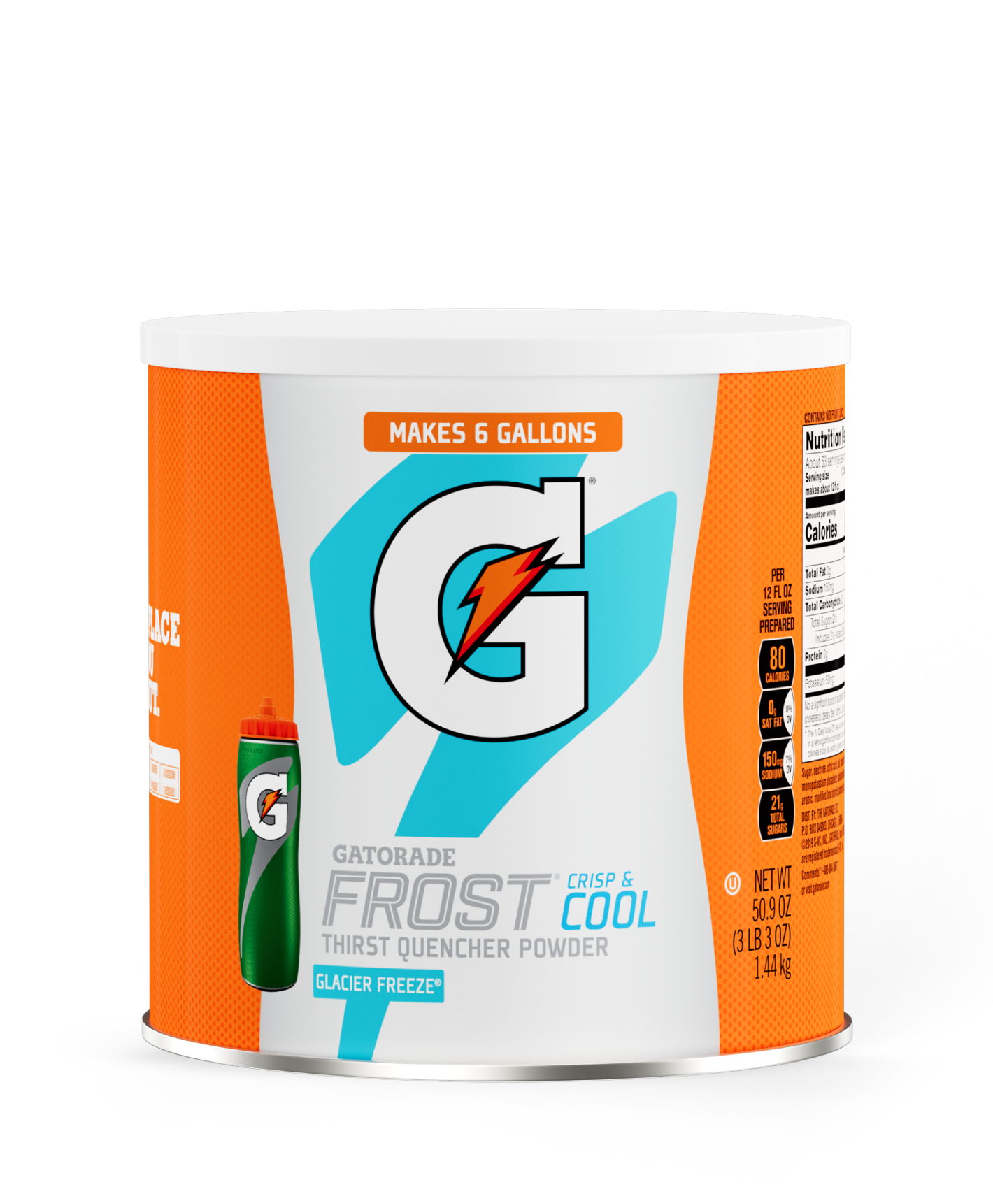 Gatorade Thirst Quencher - Glacier Freeze - 6 gal - PDP Hero 2