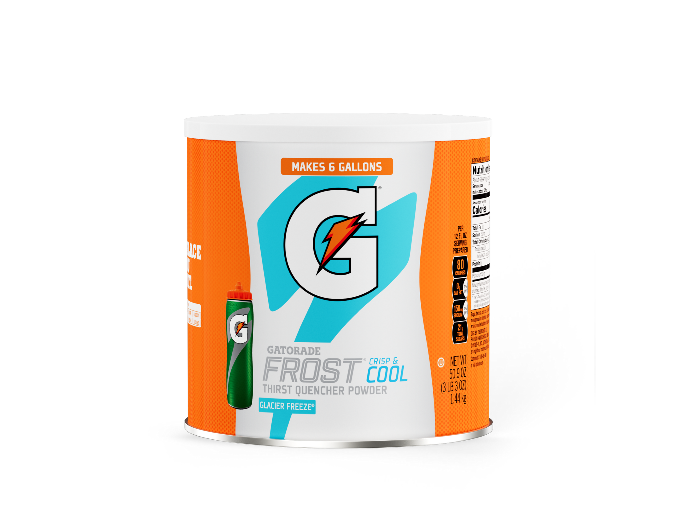 Gatorade Thirst Quencher - Glacier Freeze - 6 gal - PDP Hero 1