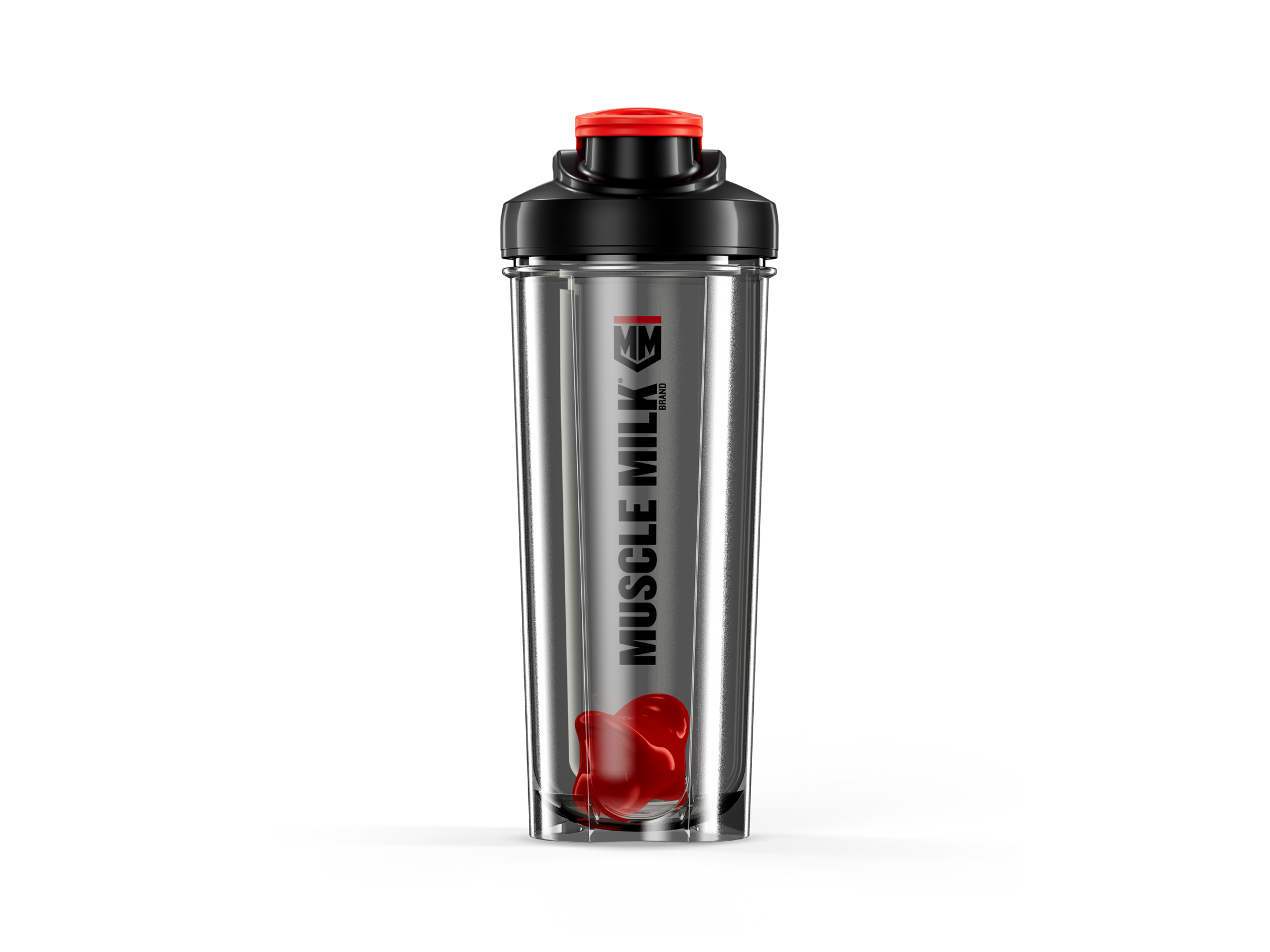 Muscle Milk Shaker Bottle - Transparent