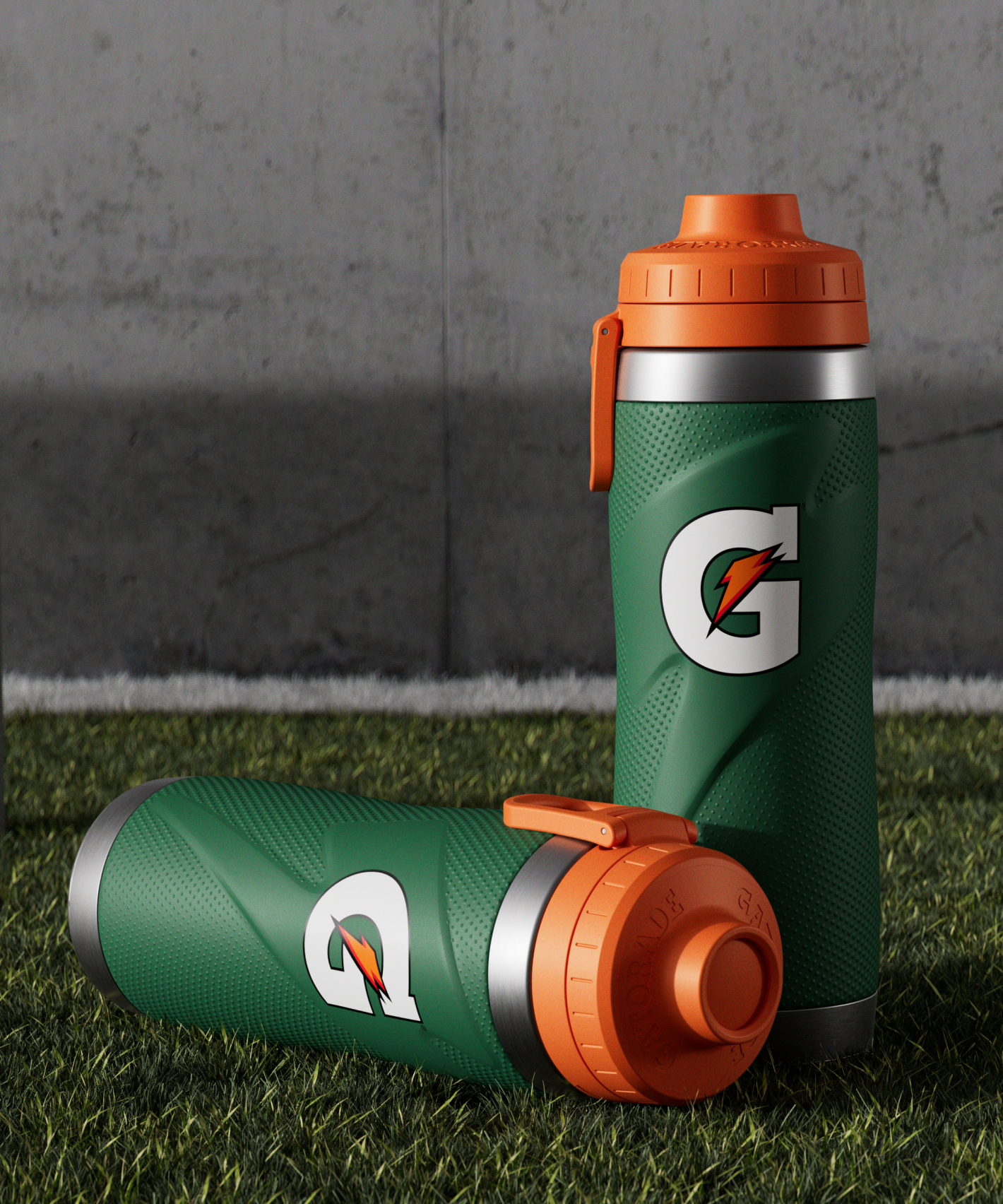 Stainless Steel Water Bottle - Green - PDP Detail 2