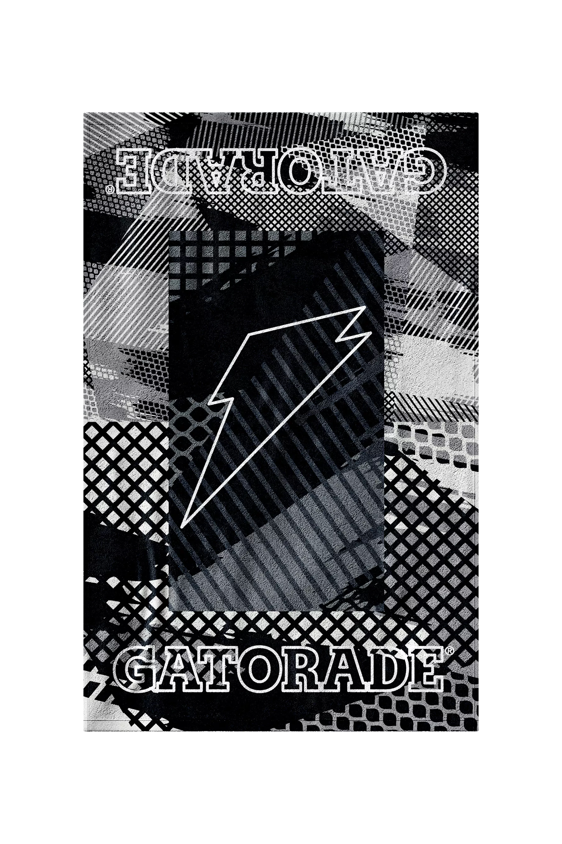 Glitched Towel - All Smoke - Towel - PDP Detail 1