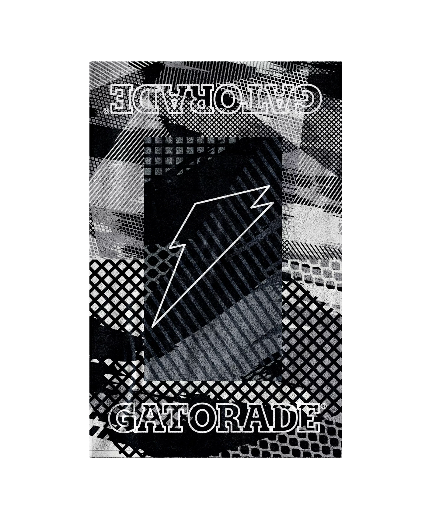 Glitched Towel - All Smoke - Towel - PDP Detail 2