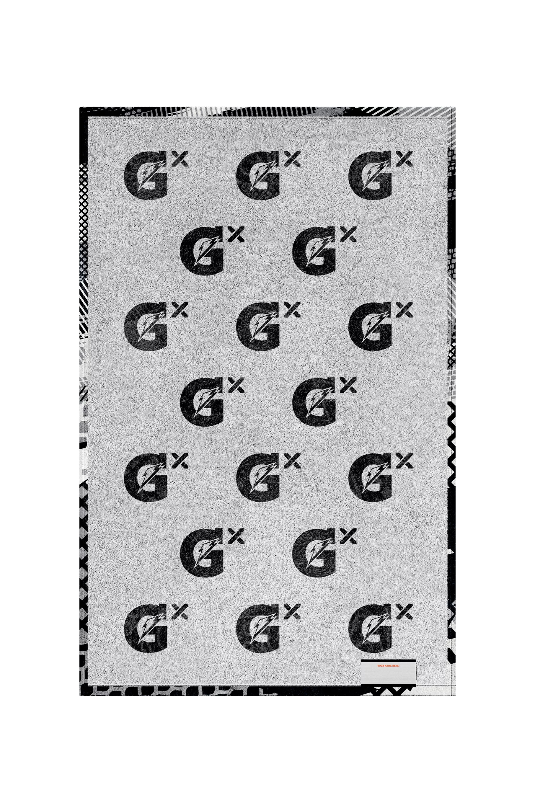 Glitched Towel - All Smoke - Towel - PDP Detail 3