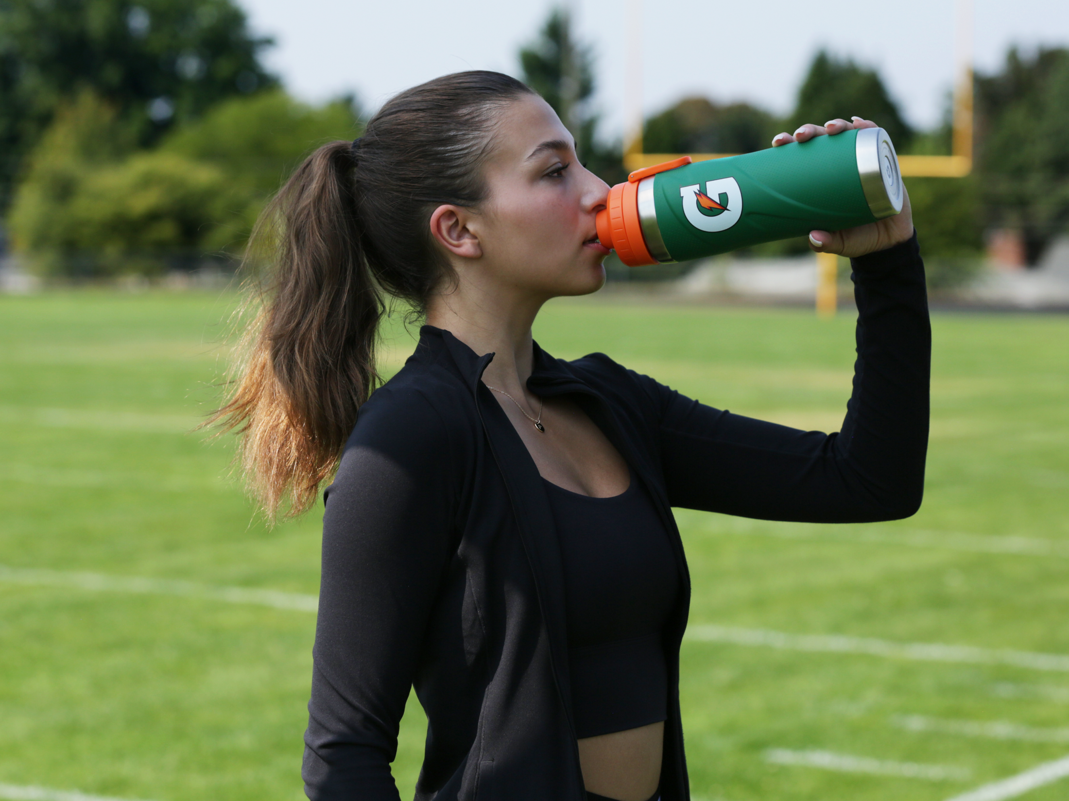 Stainless Steel Water Bottle - Green - PDP Detail 5