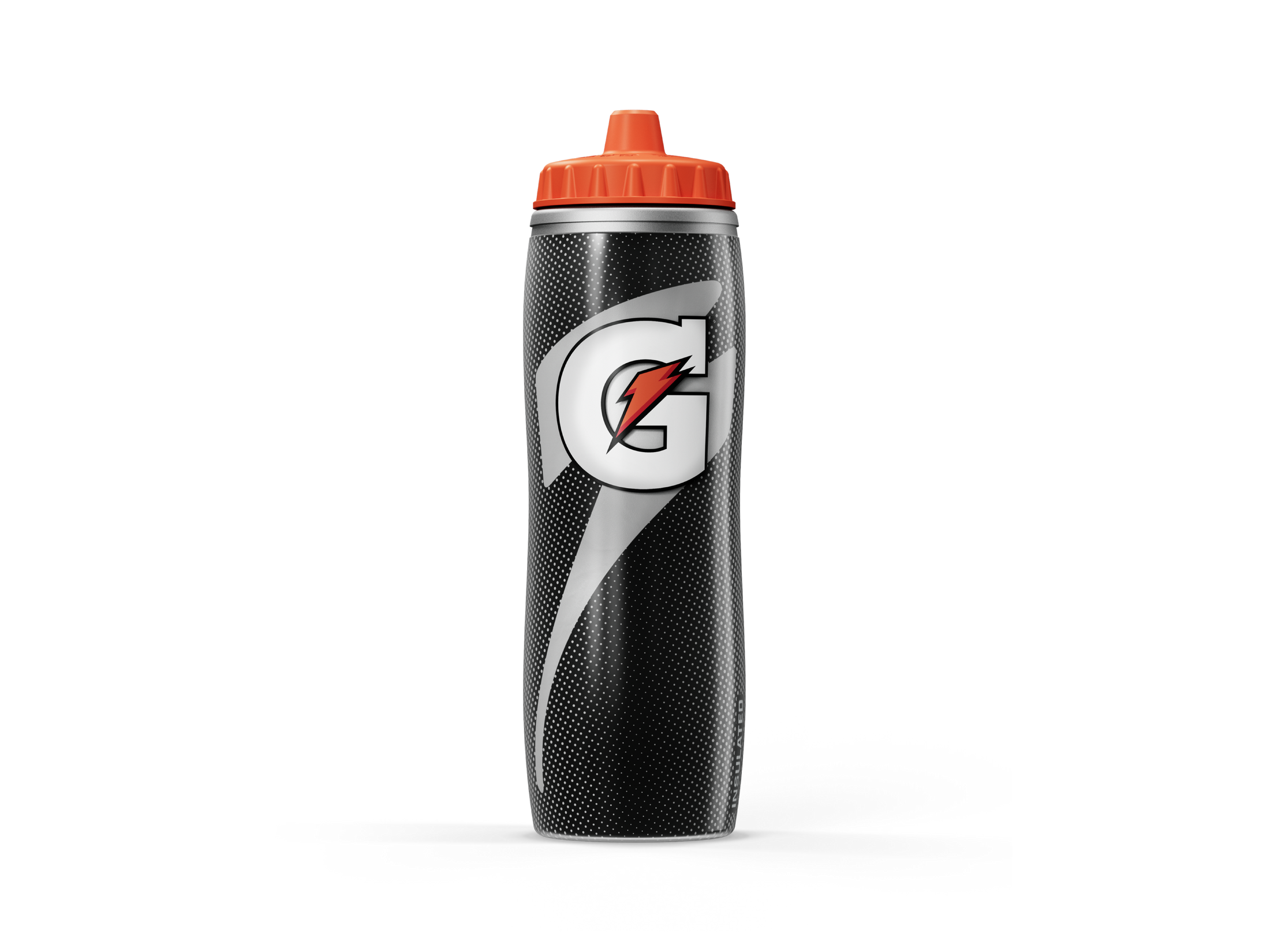 Insulated Squeeze Water Bottle - Black - Bottle - PDP Hero 1