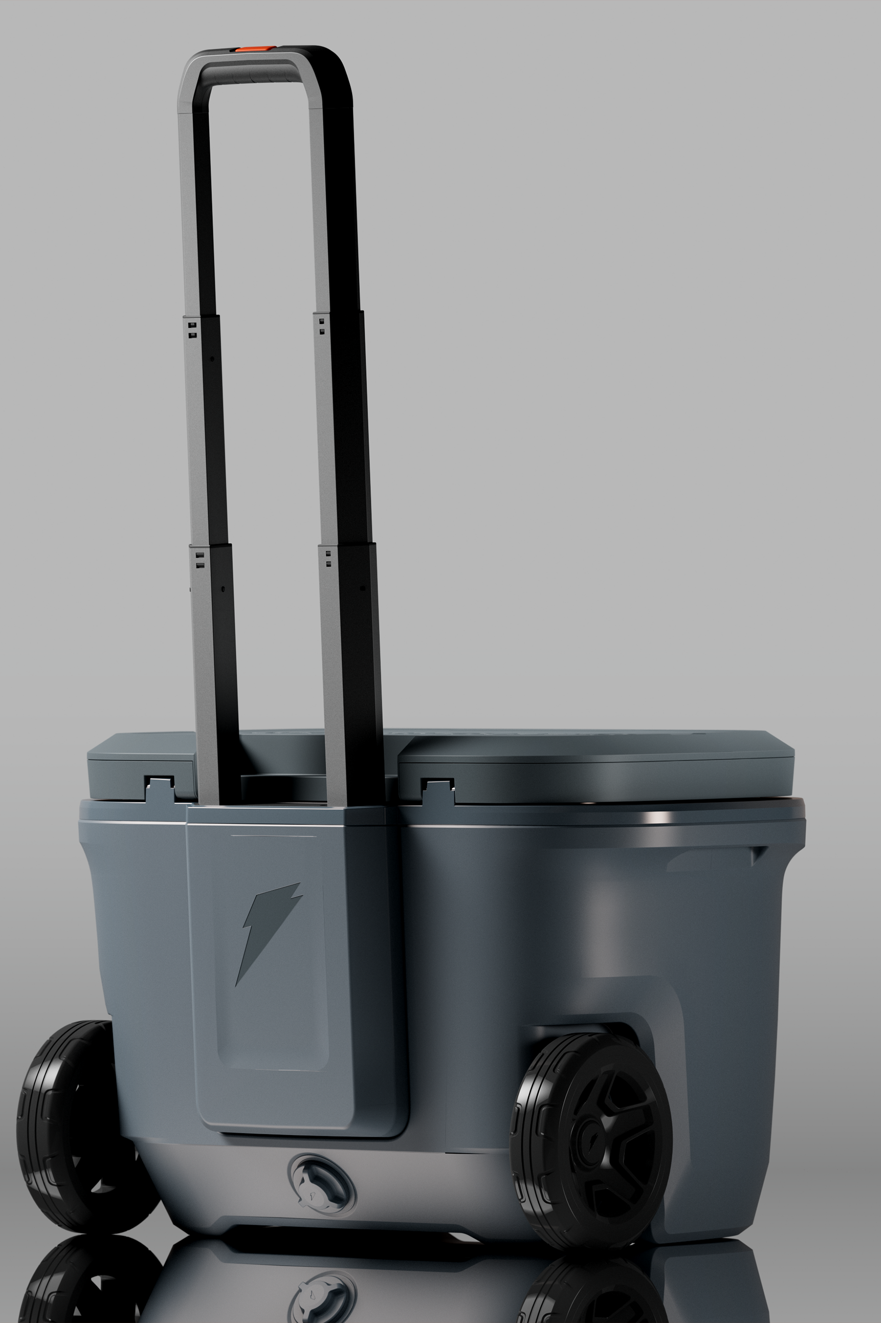 Huddle Rolling Cooler - Grey - Cooler - PDP Detail 4