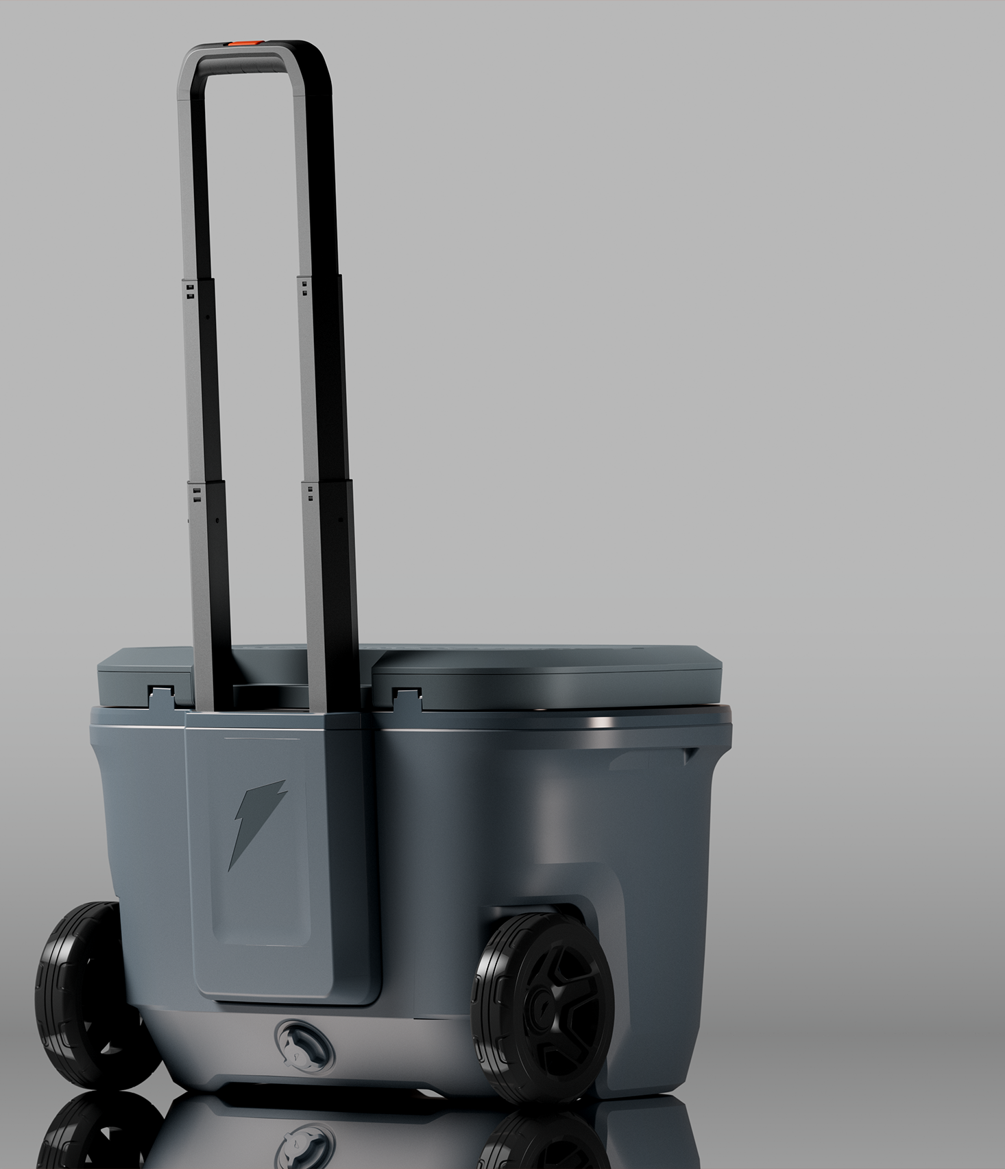 Huddle Rolling Cooler - Grey - Cooler - PDP Detail 5