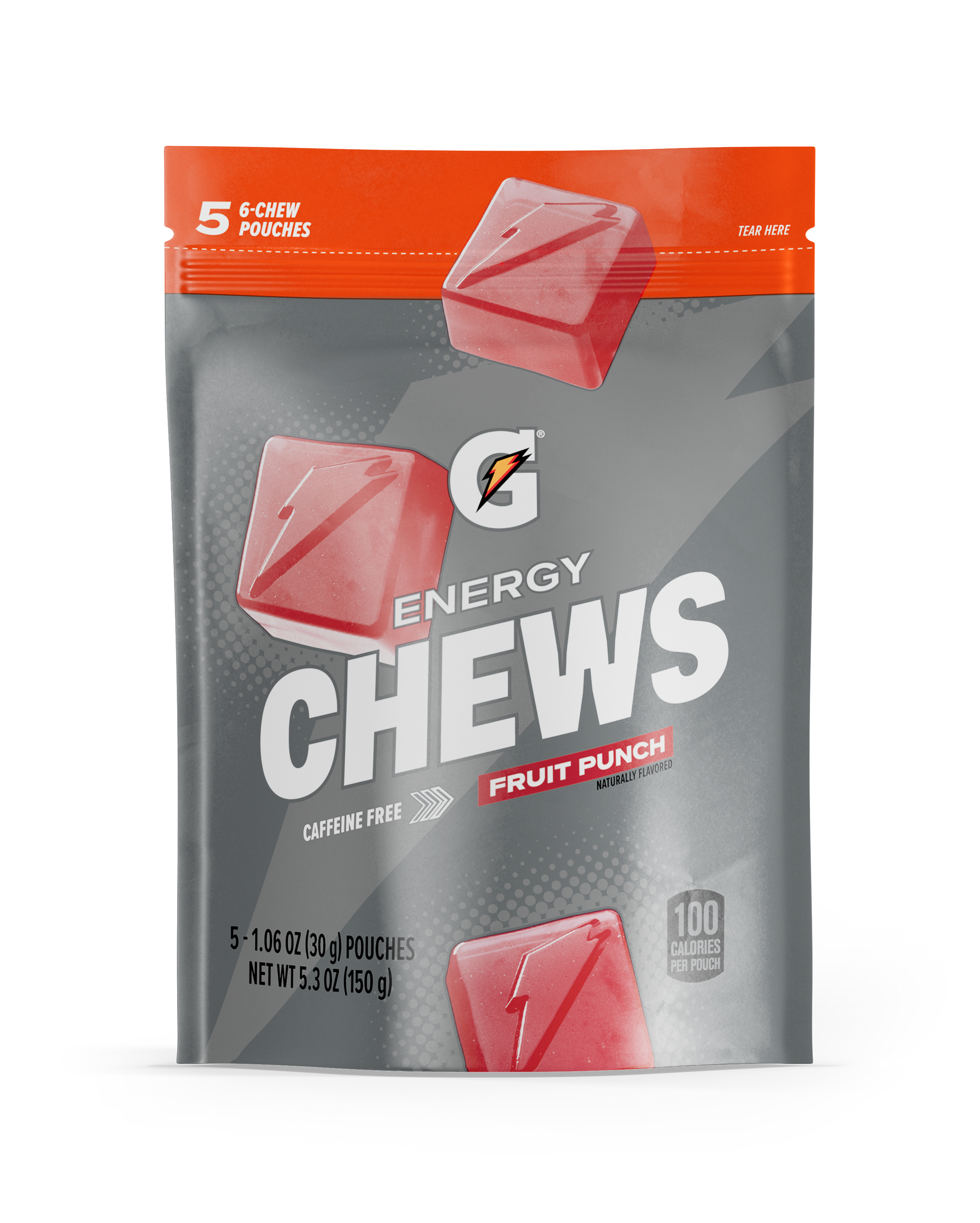 Gatorade energy chews 5 pouches