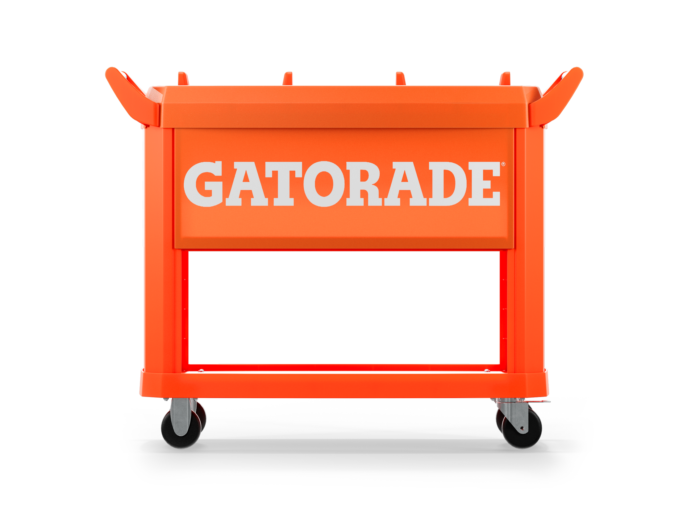Gatorade Cooler Cart - Orange - Double Cooler - PDP Hero 1