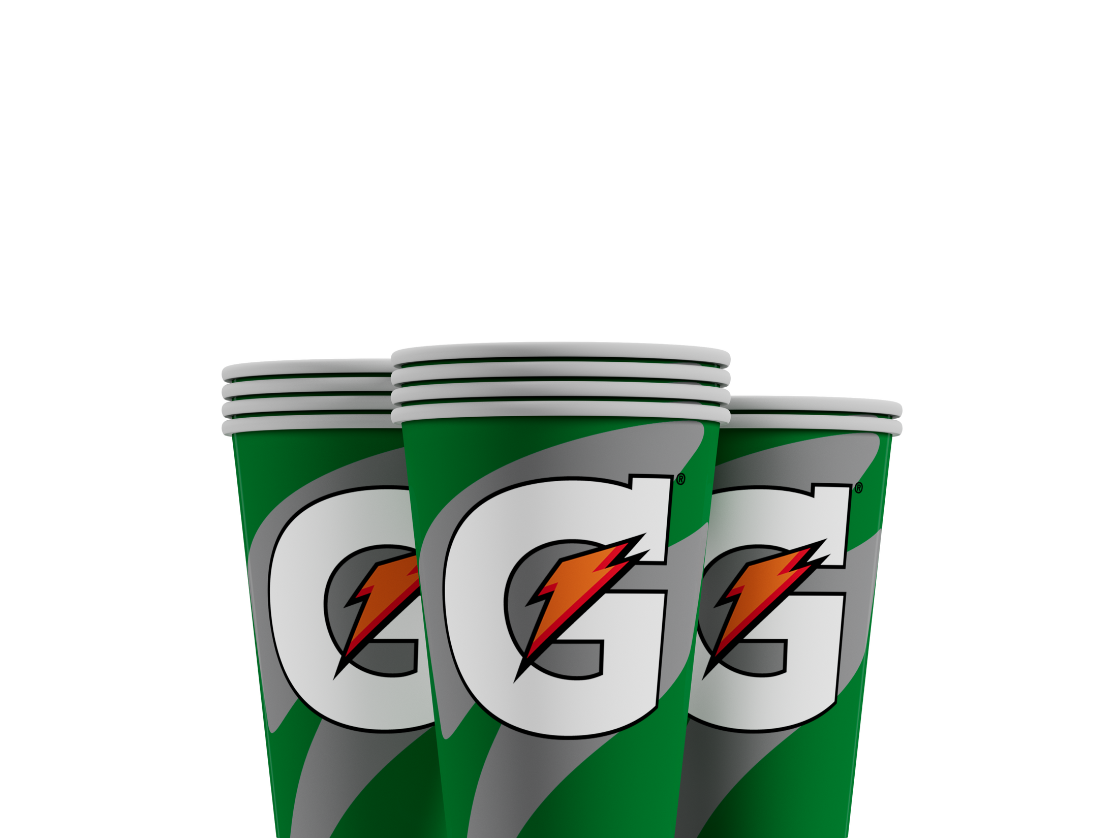 Gatorade Cups - Green - Cups - PDP Hero 1