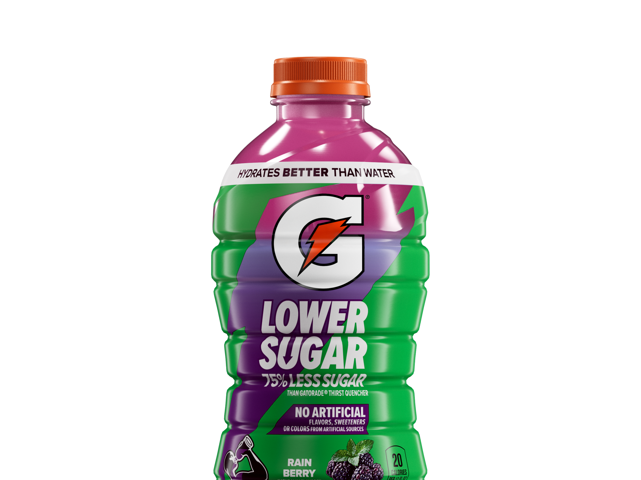 Gatorade Lower Sugar - Rain Berry - PDP Hero 1