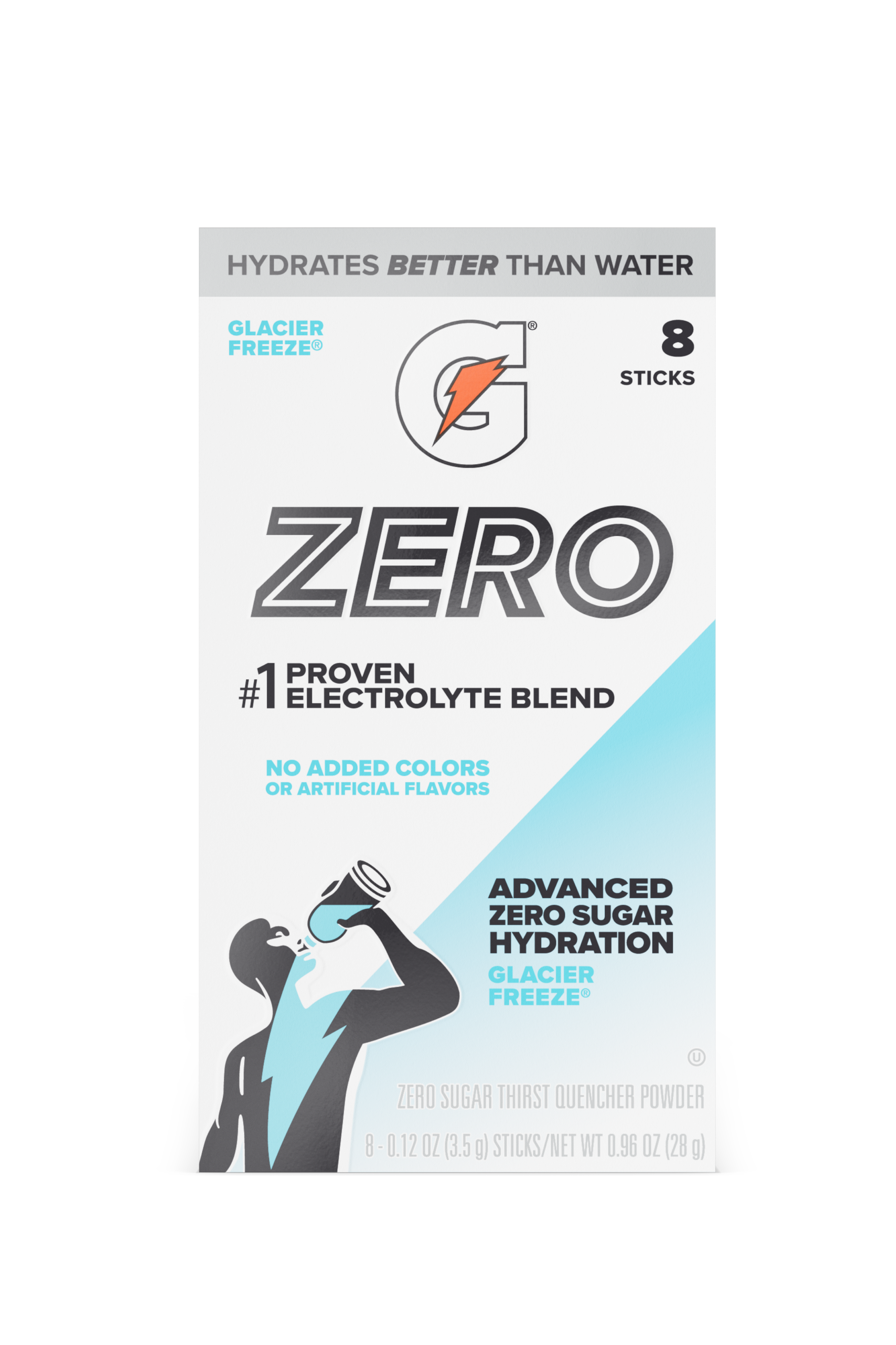 Gatorade Zero - Glacier Freeze - PDP Detail 5