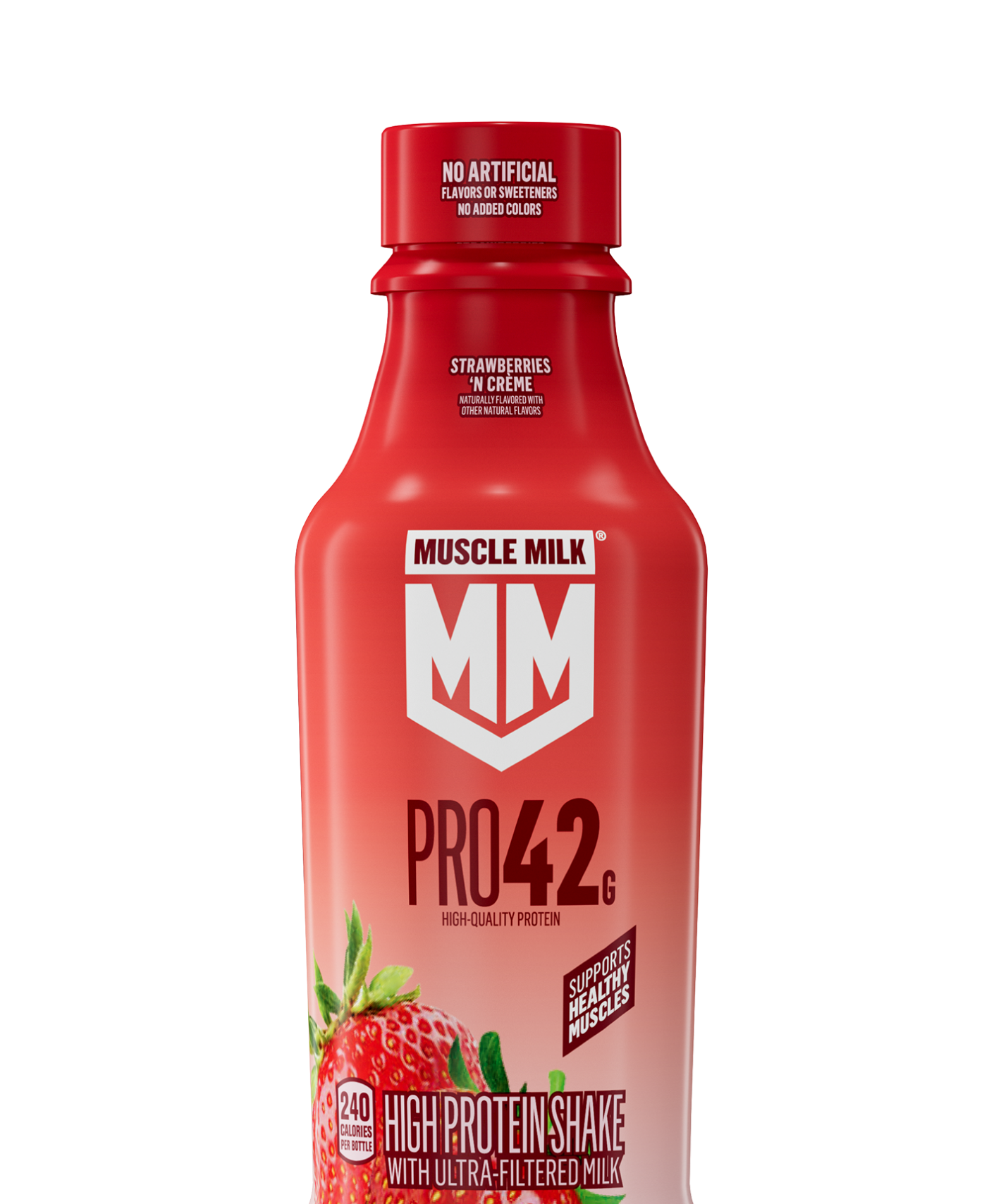 Muscle Milk Pro Protein Shake - Strawberries 'n Crème - PDP Hero 2